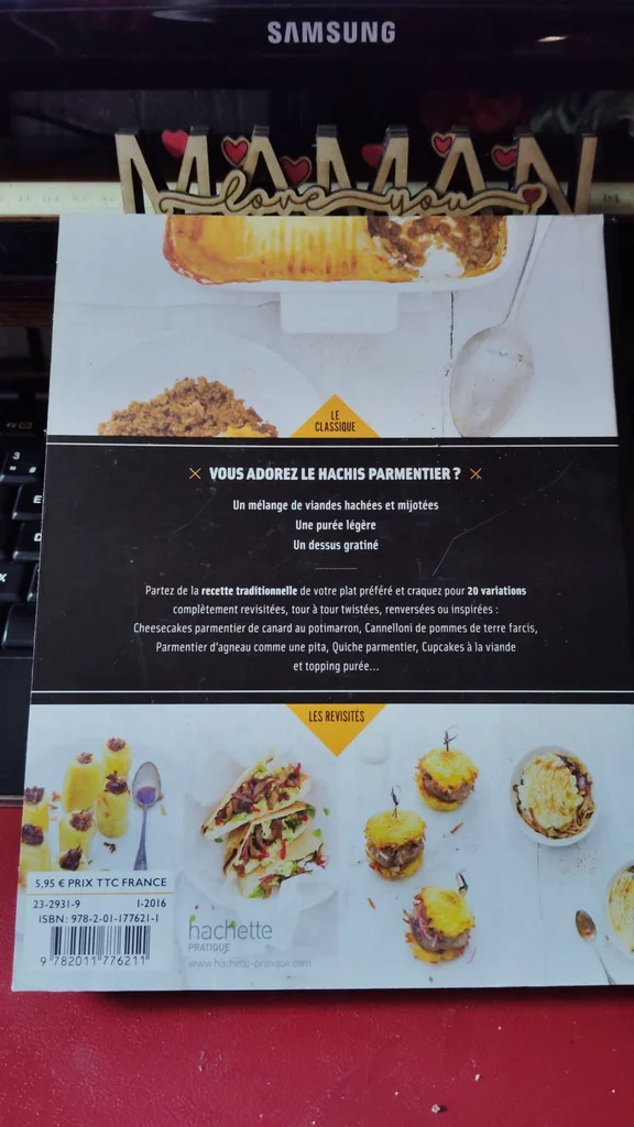 livre de cuisine